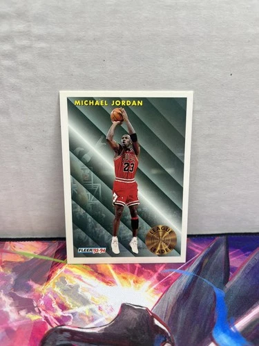 New ListingMichael Jordan 93-94 Fleer NBA League Leader Chicago Bulls Card #224