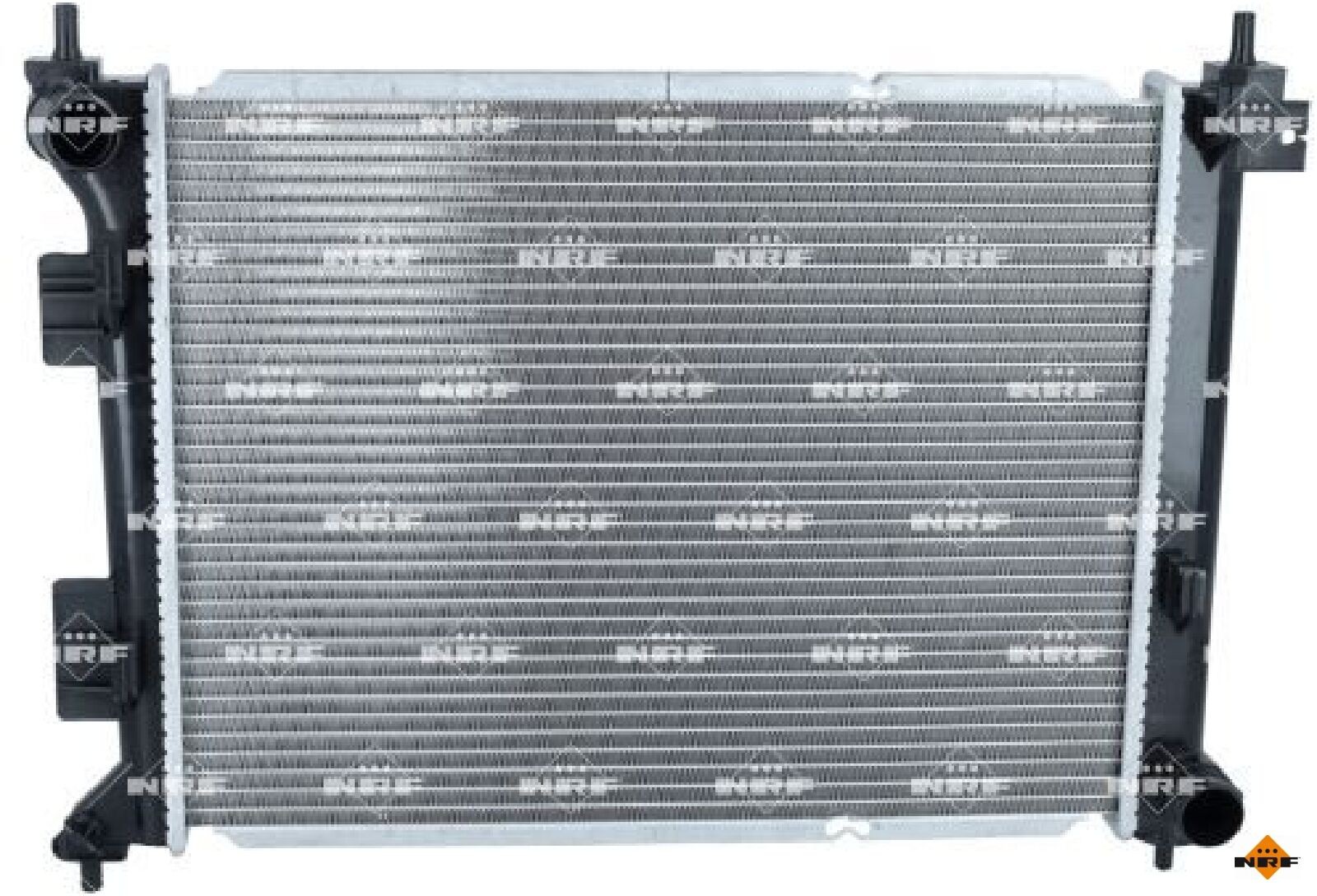 Kühler Motorkühlung Kühlrippen gelötet 480 - 383 mm Alu NRF für u.a. HYUNDAI i20 - Bild 3