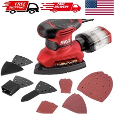 Corded Multi-Function Detail Sander w/ Micro-Filter & 3 Attachments - 14,500 OPM