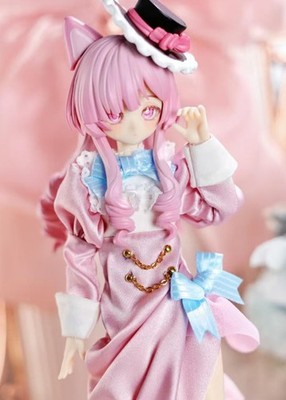 Paradox World Schrodinger's Cat Pink 18.2cm/7.1In Bjd Hang Card Official Gift