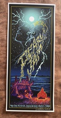 Pearl Jam Madrid Spain 2018 Mad Cool Fest Poster - AP Brad Klausen