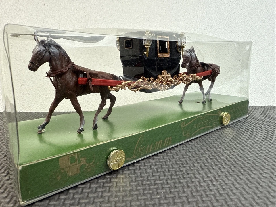 1/43 Brumm histórico carruaje tirado por caballos #020 Portantina Spagnolesca ¡¡RARO!!! Foto 3 de 4