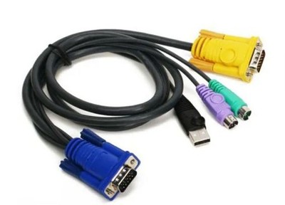 KVM Combo Cable 6 ft.  PS/2-USB VGA