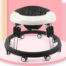 Image of Baby Walker Adjustable Height Foldable Learning Walker for Kids Lightweight UK
