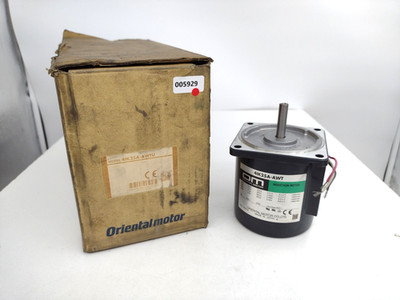 *** Oriental Motor Induction Motor 4IK25A-AWTU 110/115V 60Hz *Missing Capacitor*