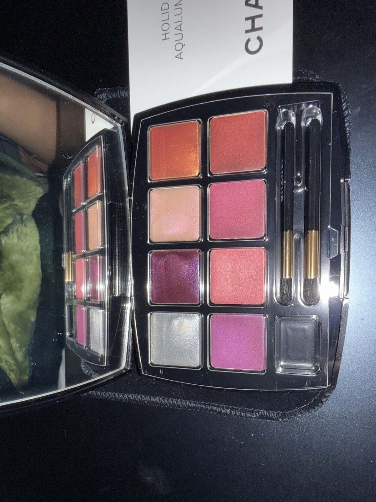 RARE CHANEL NIB Chanel Travel Aqua Multi Palette Cosmetic Eyeshadow Holliday Kit