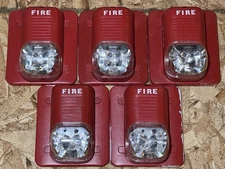 SYSTEM SENSOR S1224MC SPECTRALERT RED WALL MOUNT MULTI-CD STROBE - 5 AVAILABLE