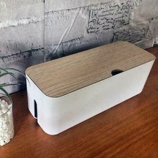 Cable Storage Box Socket Cable Tidy Box Case Power Strip Cord Wire Management