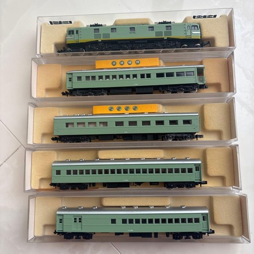 Juego de 5 coches de pasajeros KATO EF58+ Ao Taisho 218649 | Condition: Used