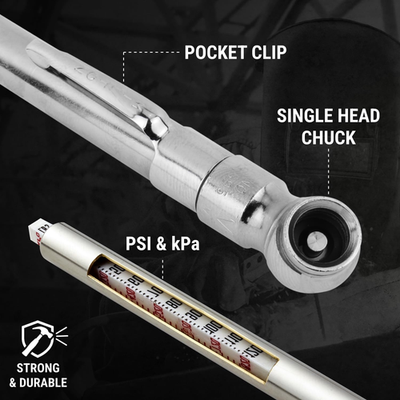 #ad S 921 Pencil Tire Pressure Gauge Passenger Car With Built in Deflator Valve... $24.07