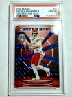 2025 Patrick Mahomes SP 15/99 Panini Mosaic Blue Prizm Jersey # Match 1/1 PSA 10