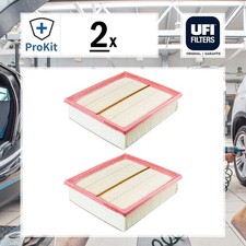 2x ORIGINAL® Ufi Luftfilter für VW PASSAT B5.5 Variant PASSAT B5 Variant