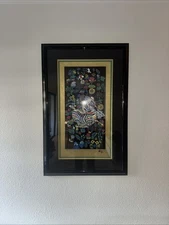 original tie feng jiang numbered framed