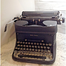 Vintage Smith Corona Super Speed Typewriter 1940’s Decorative Use thumbnail