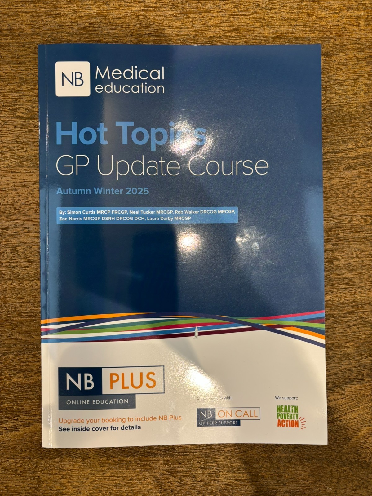 NB Medical Hot Topics GP Update Course Book - Autumn Winter 2025 - NEW