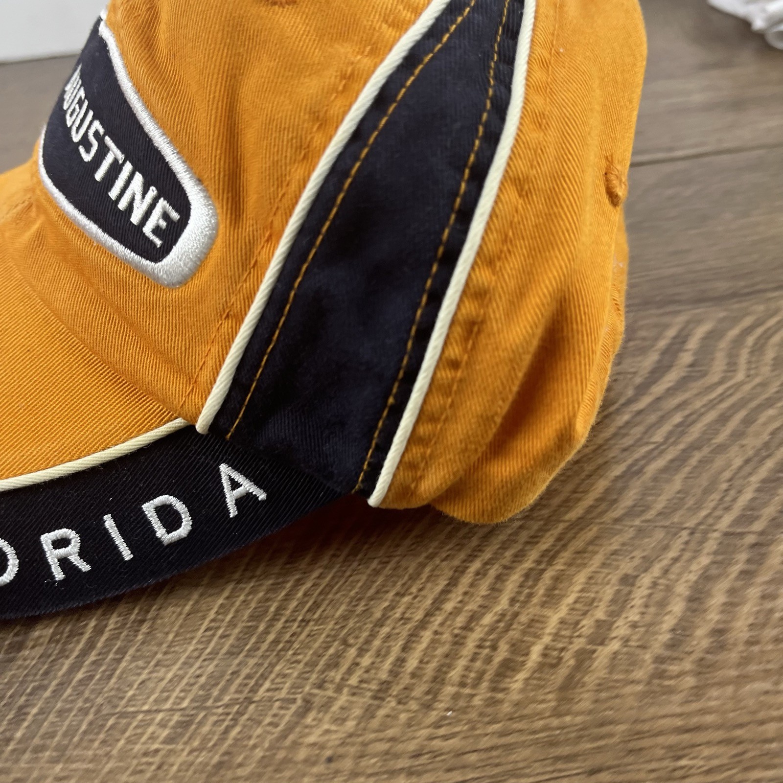 St. Augustine Hat Florida Adjustable Hat Orange A… - image 8