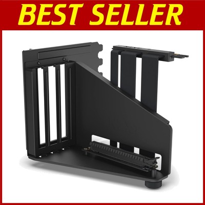 Vertical GPU Mount Kit - Sturdy Steel - PCIe 4.0 Riser Cable