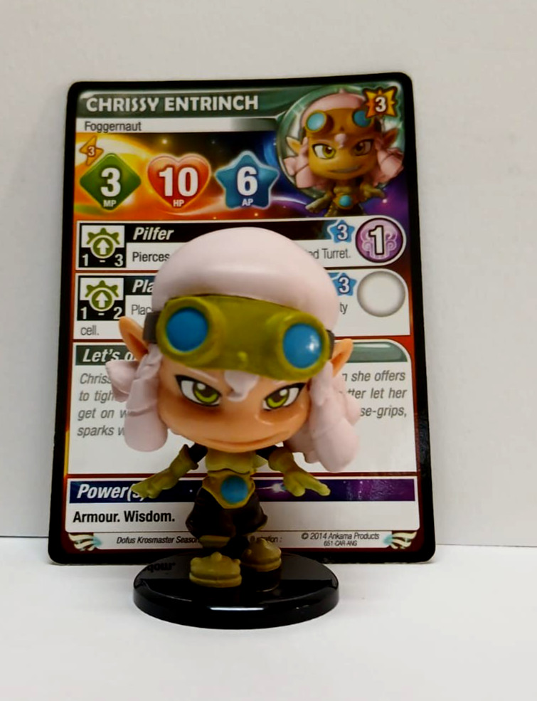 KROSMASTER CHRISSY ENTRINCH - (Carta in inglese) #sc1