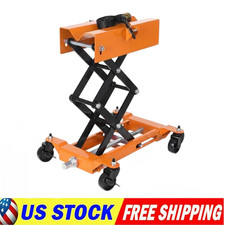 450lbs Low Profile Transmission Jack With Safety Straps Auto Repair Lifting Jack