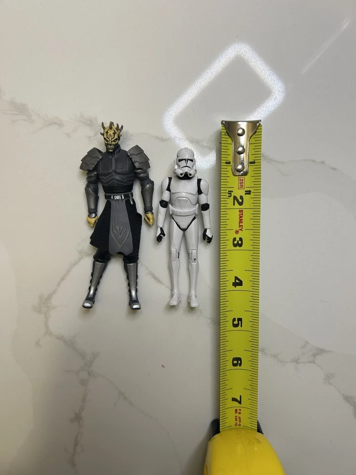 Lote de figuras de Star Wars the Clone Wars TCW - Savage Opress, Fox, Wolffe, Clones Foto 3 de 4