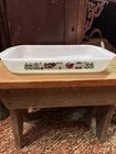 Vintage Pyrex Anchor Hocking Rodger Johnson Farm Life Casserole Dish 431