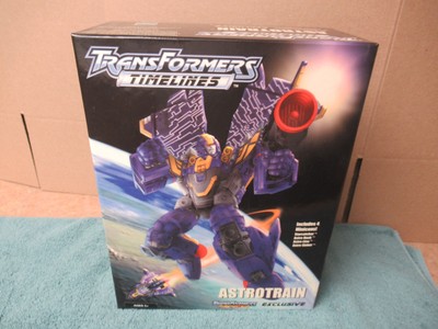 Transformers TFCC 2007 Timelines Astrotrain Exclusive Unused
