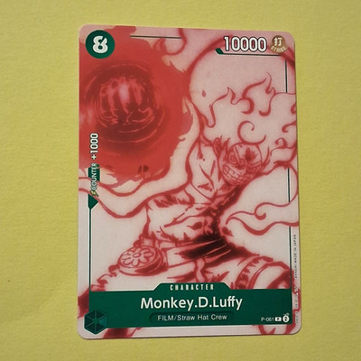 One Piece Monkey.D.Luffy P-061 Englisch Promo