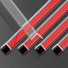 Corner Protectors 18" Clear Baby Safety Guards - 5/8" Thick x 18" Length 5