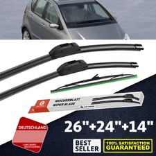 Scheibenwischer Komplett Set 650mm+600mm+350mm f&uuml;r Mercedes-Benz A-Klasse W414