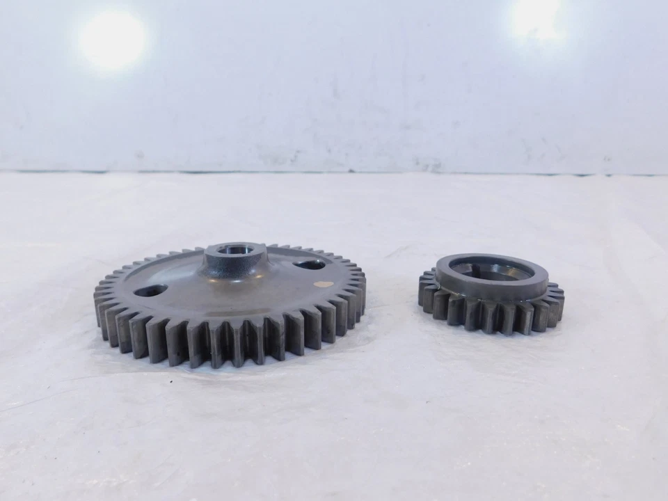 Par de engranajes de correa de polea de distribución del motor Ducati Superbike 749 749S y 999 999R Foto 4 de 4