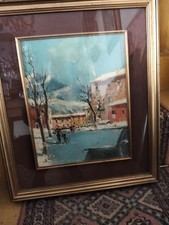 Pasquale Coppola Olio Su Tela 1980