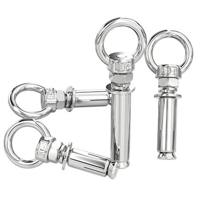 304 SS Spreizschrauben mit Ringen für tragende Wandanker 6 mm 8 mm 10 mm