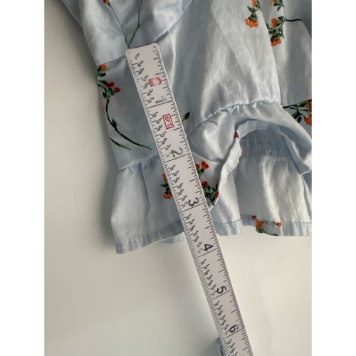 Wild Fable Cottagecore Fairy Floral Ruffle Romantic Women’s Romper Smocked Back - Picture 8 of 12