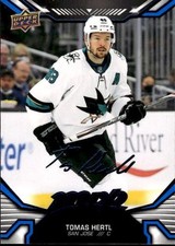2022-23 Upper Deck MVP #196 Tomas Hertl Blue Script