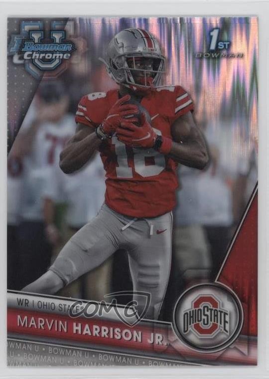 2023 Bowman U Chrome Surge Refractor Marvin Harrison Jr #100