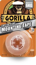 Double Sided Mounting Tape Clear 1.5m Pack of 1