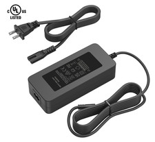 3-Prong 42V AC/DC Adapter Charger for Gyroor G2 36V 5.2Ah Rechargeable Lithium