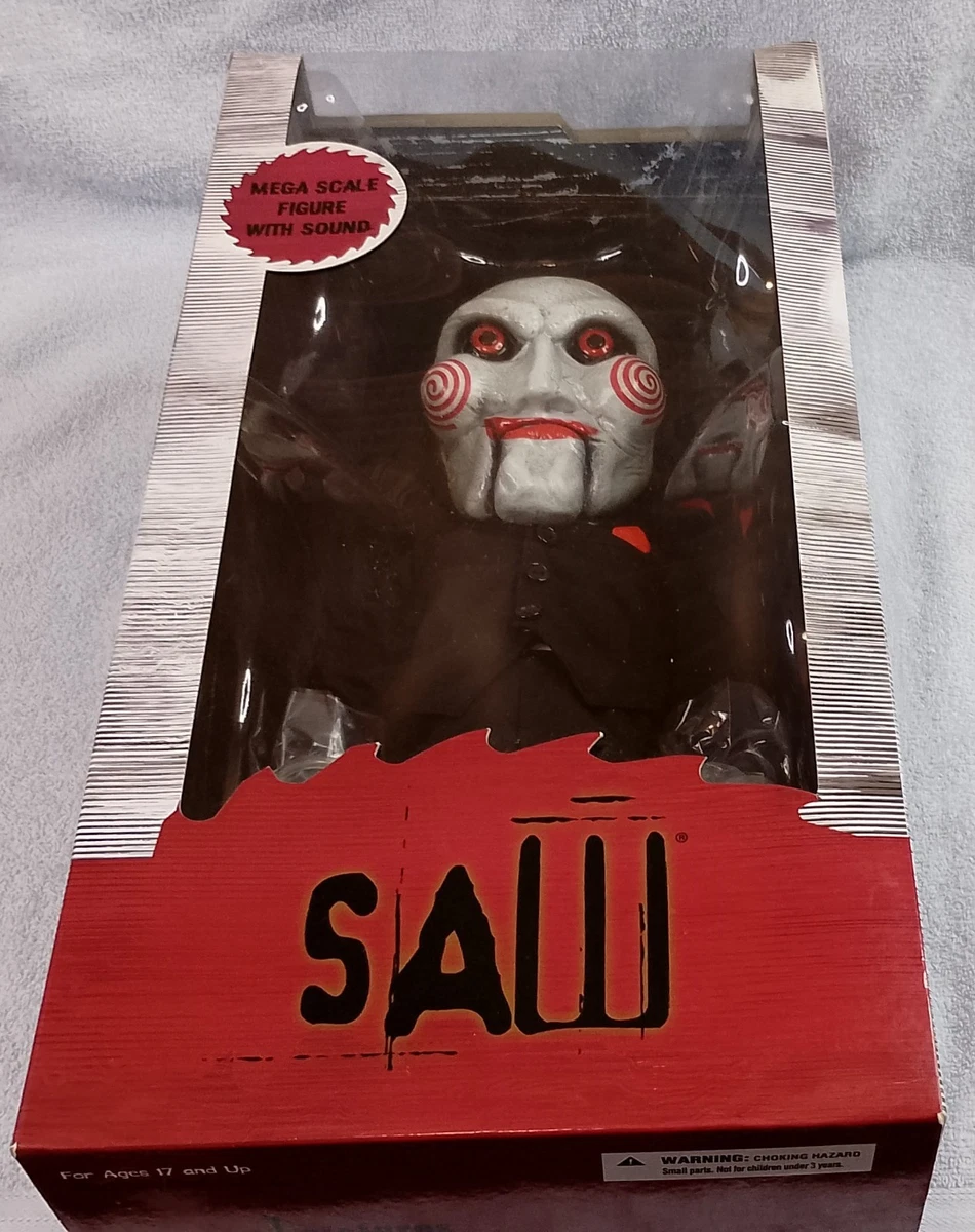 Mezco Toyz SAW Billy ~ MDS 15" Mega Scale ~ With Sound ~ MPN 46020