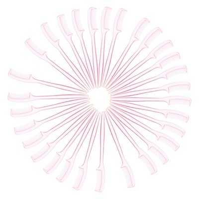 30Pcs Eyelash Comb Portable Plastic Mascara Applicator for Eyebrow Brush