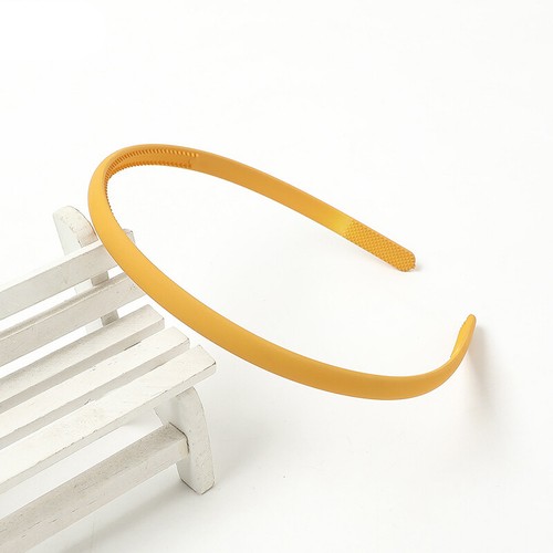 Womens Girl Thin Headband Simple Frosted Head Hoop Multicolor Hairband Headwear - Picture 12 of 21