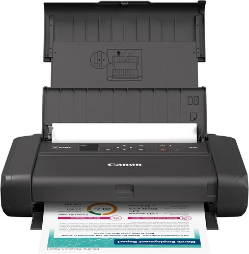 Canon PIXMA TR160 Wireless Portable Printer, AirPrint, 1.44" OLED, 50-Sheet Tray