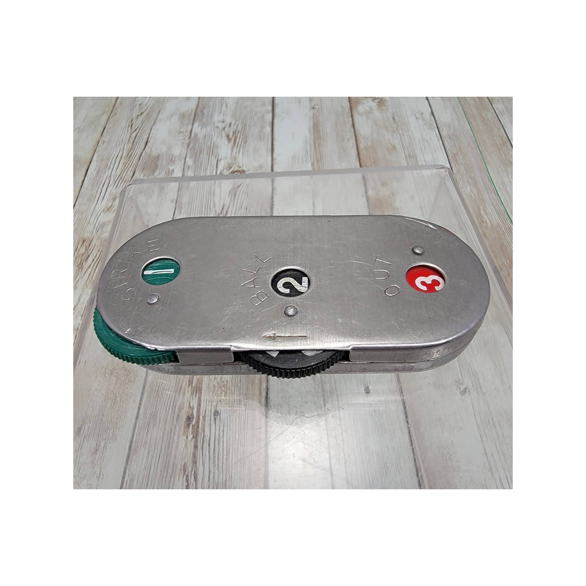 Compteur D'arbitre Baseball Vintage – Clicker Ball/strike/out – Japon