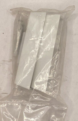 Doorbell, Rectangle White Push Button, Rectangle Replacement   1 Pack  Of 2  
