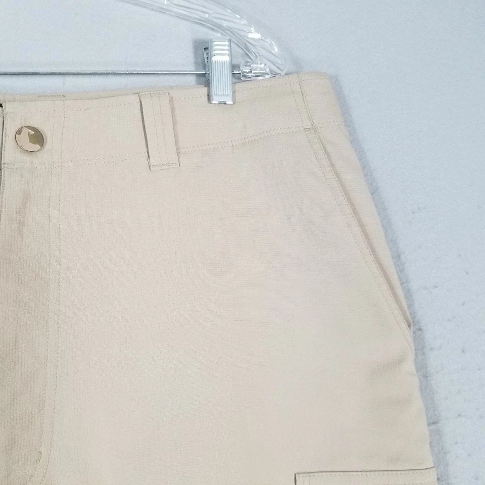 Шорты карго Roundtree & Yorke performance мужские 38x9 бежевые эластичные Dri-Fit - Изображение 3 из 4