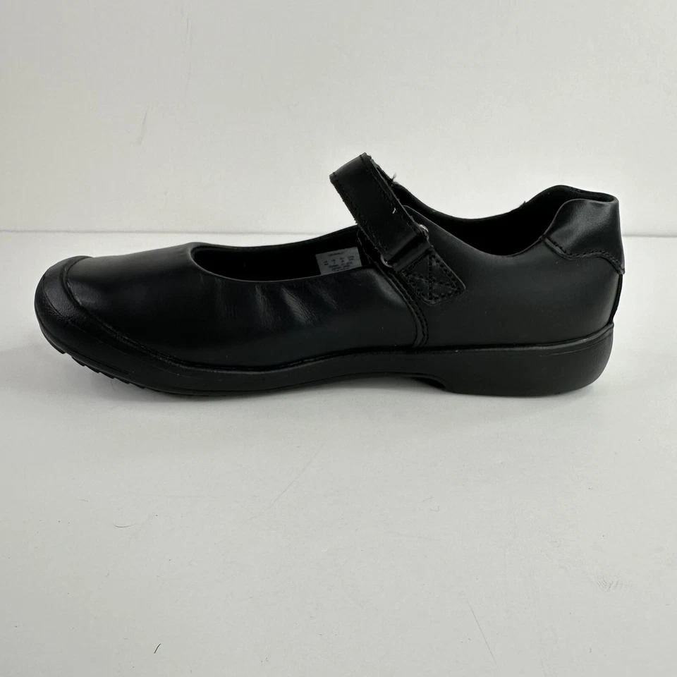 Stride Rite Sr Ainsley Black Leather Mary Jane Shoes Big Girl Size 4M - Image 3 of 4