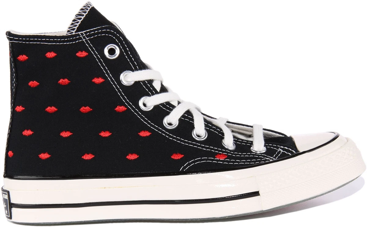 Converse noir et rouge cheap