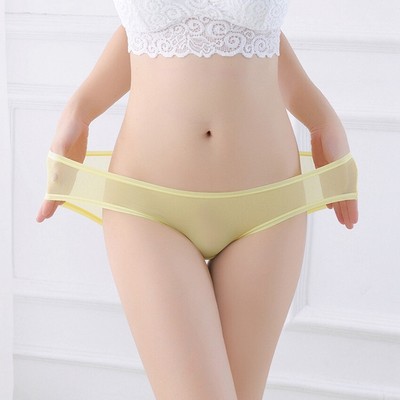 Lingeries Sexy Slip Transparent Sous Vêtement Femme Voir à travers