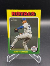2024 Topps Heritage High Number #659 Matt Sauer Rookie Card (RC)