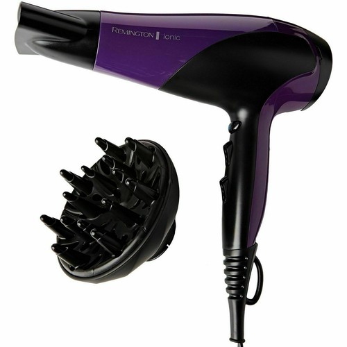 Remington 2200W Secador de Pelo Profesional para Mujer con  acondicionamiento iónico-Púrpura | eBay