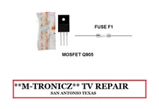 VIZIO   E421VO POWER SUPPLY  0500-0407-1260  DPS-198CP   F1 +  Q905